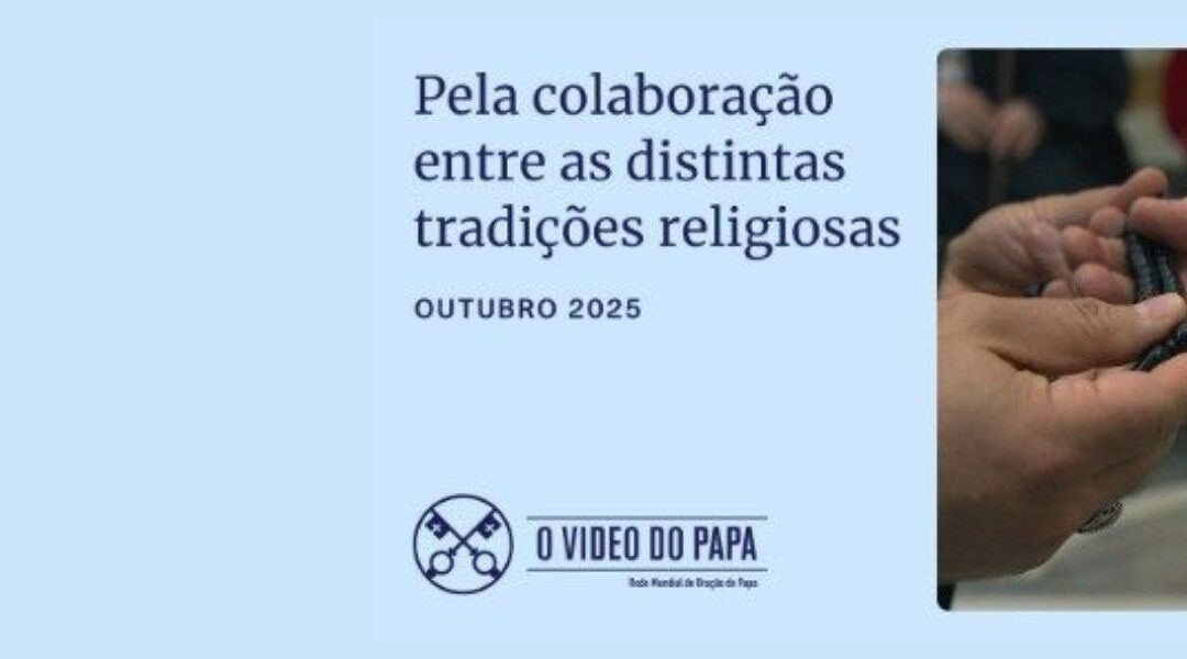 Papa, em oração, pede união entre as religiões em um mundo ferido por conflitos